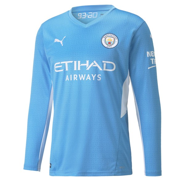 Heimtrikot Thailand Manchester City ML 2021-2022 Günstige Fußballtrikots